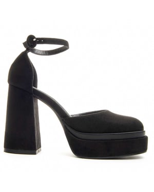 Montevita Heeled Shoe Salonnt8 Black