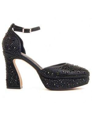 Montevita Heeled Shoe Salonnt7 Black