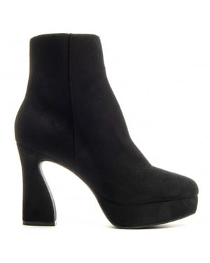 Montevita Heeled Ankle Boot Botint8 Black