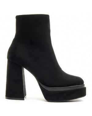 Montevita Heeled Ankle Boot Botint7 Black