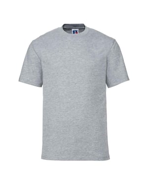 Russell Unisex Super Ringspun Katoen Klassiek T-Shirt voor Volwassenen (Licht Oxford)