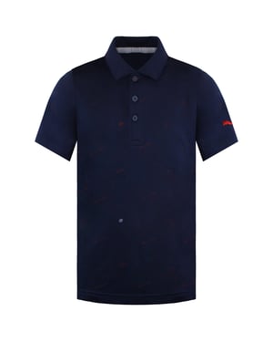 Puma x Cloudspun Love Kids Navy Golf Polo Shirt