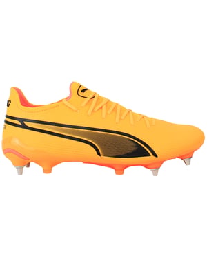 Puma King Ultimate MxSG Mens Orange Football Boots