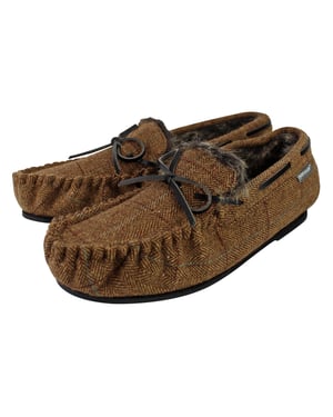 Heren Moccasin Slippers met Geheugenfoam