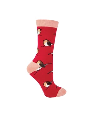 1 Pack Ladies Novelty Animal Patterned Bamboo Socks