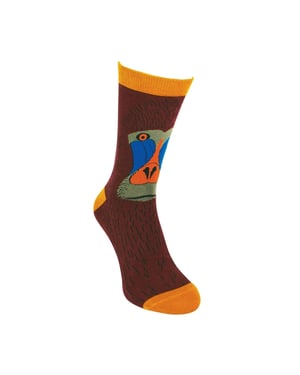 1 Pack Mens Novelty Animal Pattern Bamboo Socks