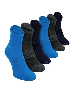 6 Pak Mannen Yoga Pilates Antislip Sokken | Ademend Gevoerd Gym Sokken