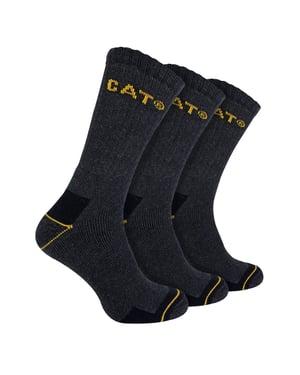 Mens 3 Pack Real Work Cotton Socks