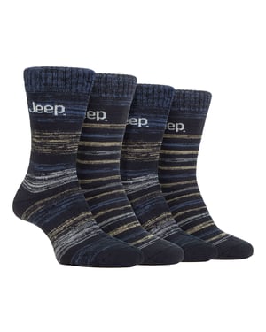 4-Pack Heren Warme Thermische Bovenkousen voor Winter