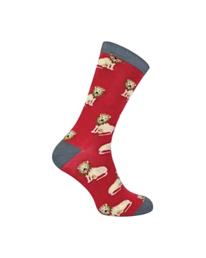 1 Pack Mens Novelty Animal Pattern Bamboo Socks