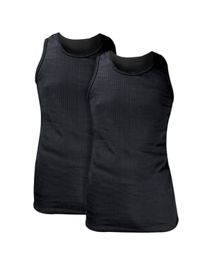 2-Pack Herenshirt zonder mouwen Thermisch voor de Winter