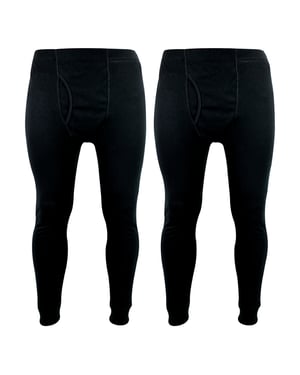 2 Pack Kids Thermal Bottoms | Winter Base Layer Thermal Underwear Bottoms