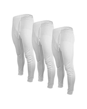 3-pack barn termiska byxor | Varm baslager termiska underkläder underdelar