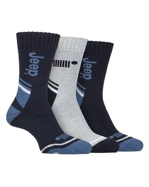 3 Pack Mens Walking Boot Socks | Performance Outdoor Socks for Hiking