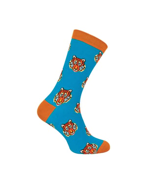 1 Pack Mens Novelty Animal Pattern Bamboo Socks