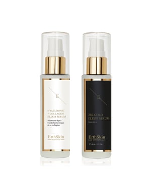 ANTI-WRINKLE ELIXIR SERUM 24K GOLD - 60ml + Hyaluronsyra & Kollagen Serum - 60ml