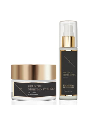 Anti-Wrinkle Elixir Serum 24k Gold + Anti-Wrinkle Night Moisturiser 24k Gold