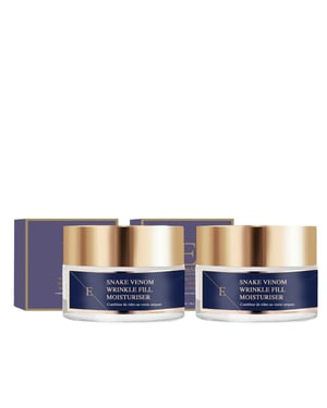 2 x Wrinkle Fill Snake Venom Moisturiser 50ml