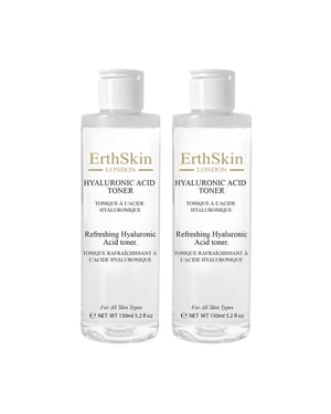2 X Uppfriskande ansiktsvatten med hyaluronsyra 150 ml