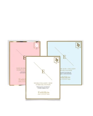 Rose Blossom Glow Hydro-Gel Eye Pads 5 X 2 + Double Collagen + Rose Hydrogel Eye Pads 5 X 2 + Hyaluronic Acid + Collagen Hydrogel Eye Pads 5 X 2