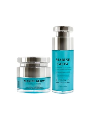 Marine Glow Vitamin C + Collagen Concentrate Serum 30ml + Marine Glow + Vitamin C Concentrate Cream 50ml