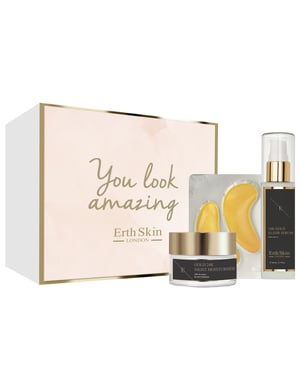 Presentlåda Set - 24K Guld Anti-Åldrande Hudvård Set (Universellt Kit)