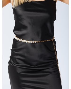 Pearl Waist Chain Belt