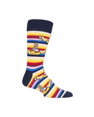 1 Verpakking Mannen Officiële Gelicentieerde The Beatles Novelty Sokken