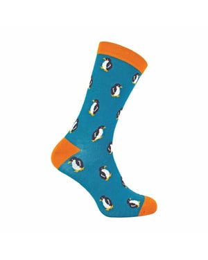 1 Pack Mens Novelty Animal Pattern Bamboo Socks