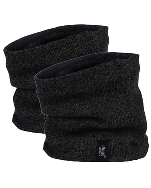 2-pack värmande vinterhalsvärmare för herrar