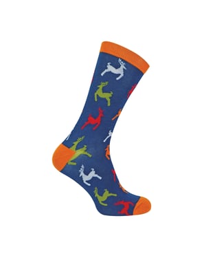 1 Pack Mens Novelty Animal Pattern Bamboo Socks