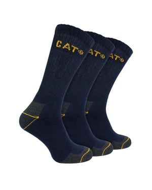 Mens 3 Pack Real Work Cotton Socks