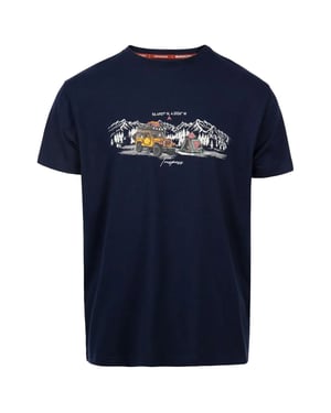 Trespass Heren Horton T-Shirt (Marine)