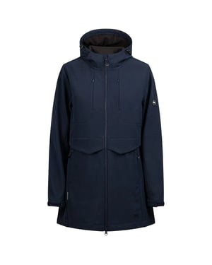 Trespass Dames Aylmer Soft Shell Jacket (Navy Marl)