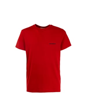 Heren-T-shirt met ronde hals en logo