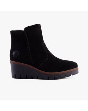Rieker Y5065-00 Womens Boots Black