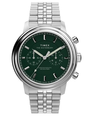Timex Waterbury Metropolitan Men's Silver Watch TW2Y23600