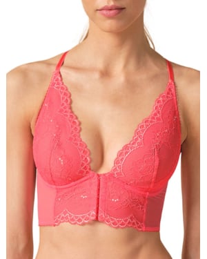 Superboost Lace Deep V Bralet