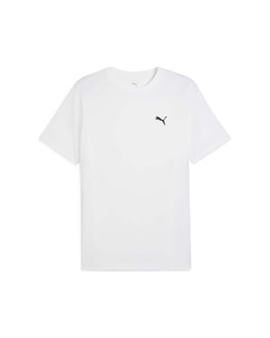 Men's Puma Small Logo T-Shirt in White
