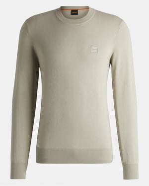 BOSS Orange Kanovano Heren Crew Neck Trui