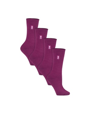 4 Paar Dames Ultra Lichte Extra Dunne 1.0 TOG Casual Thermosokken