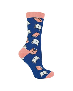 Ladies Book Socks | Novelty Bamboo Socks | Gift for Book Lovers