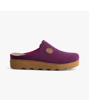 Rohde 6120-59 Dames Muilezolen Slippers Paars