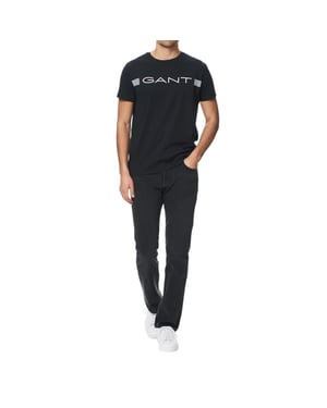 Gant Mens T Shirts SS Stripes Casual Tee