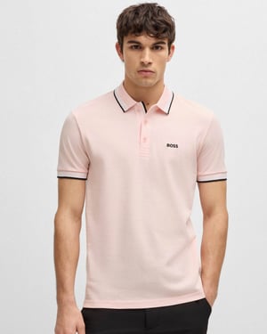 BOSS Green Paddy Contrast Heren Polo