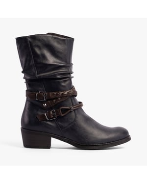 Marco Tozzi 25316-41-890 Womens Boots Navy Comb