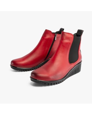 Lotus DRESDEN Womens Boots Red