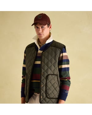 Joules GIBSON Mens Gilet Green