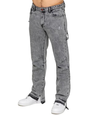 Enzo Milano | Heren Split Hem Jeans