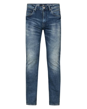 Petrol Industries - Heren Seaham Slim Fit Jeans  - Blauw